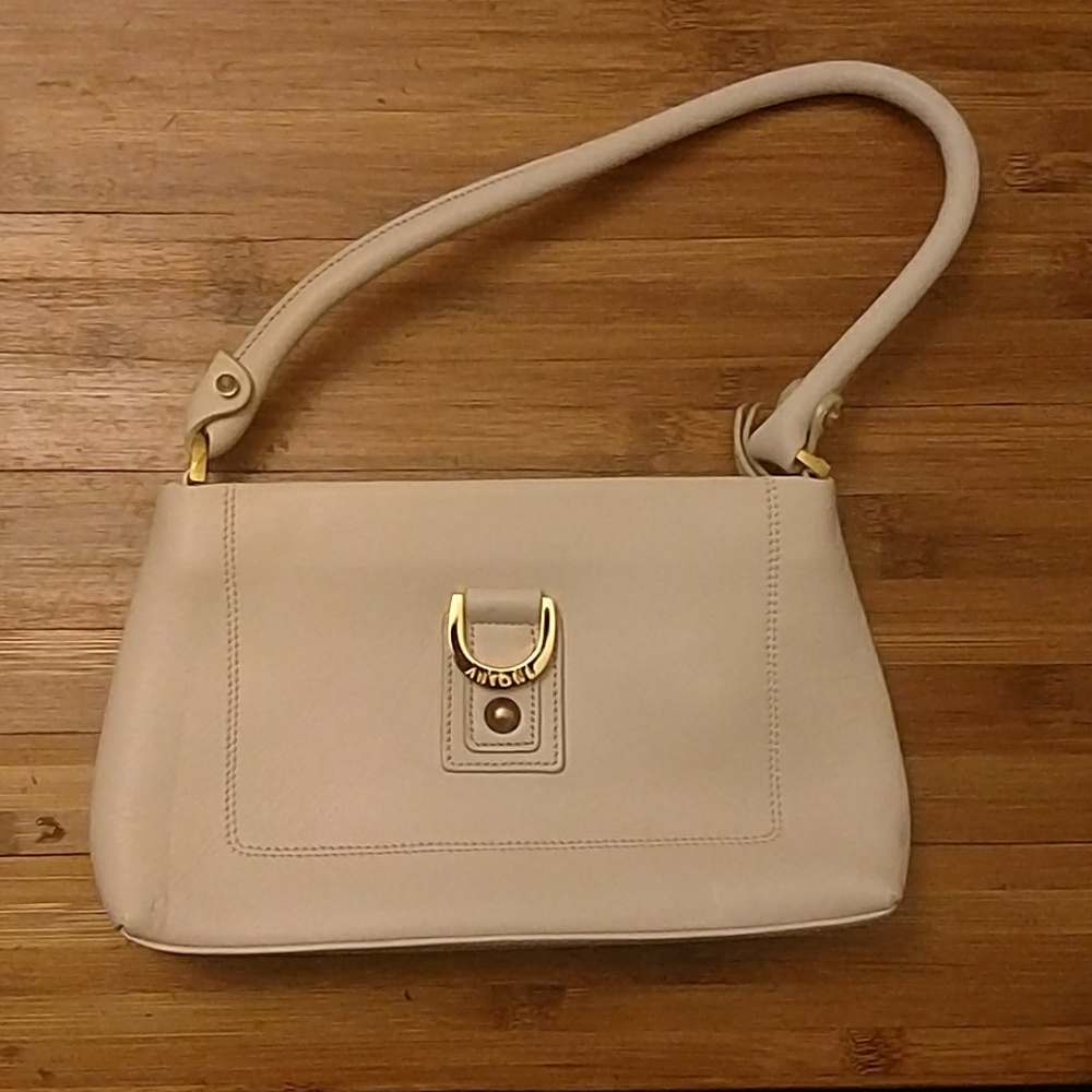 Antoni  cream soft leather handbag
